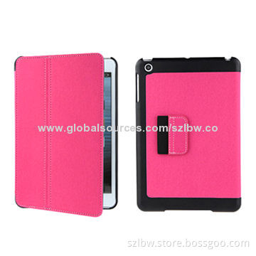 Two-fold Cases for iPad Mini with Ultra-thin Design, OEM Orders Welcomed